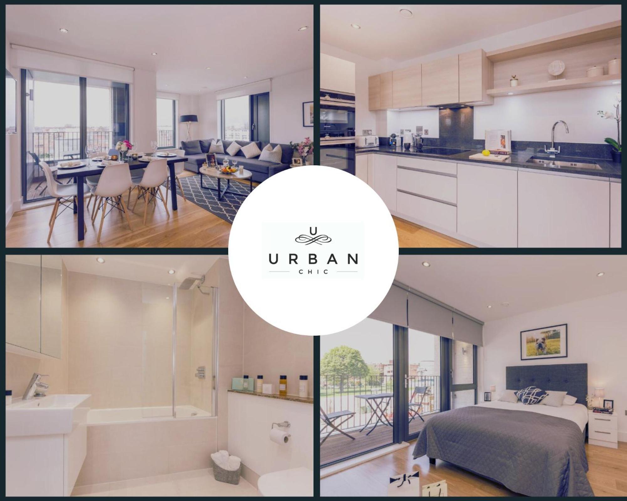 Portobello Apt With Floor-To-Ceiling Views Лондон Екстериор снимка